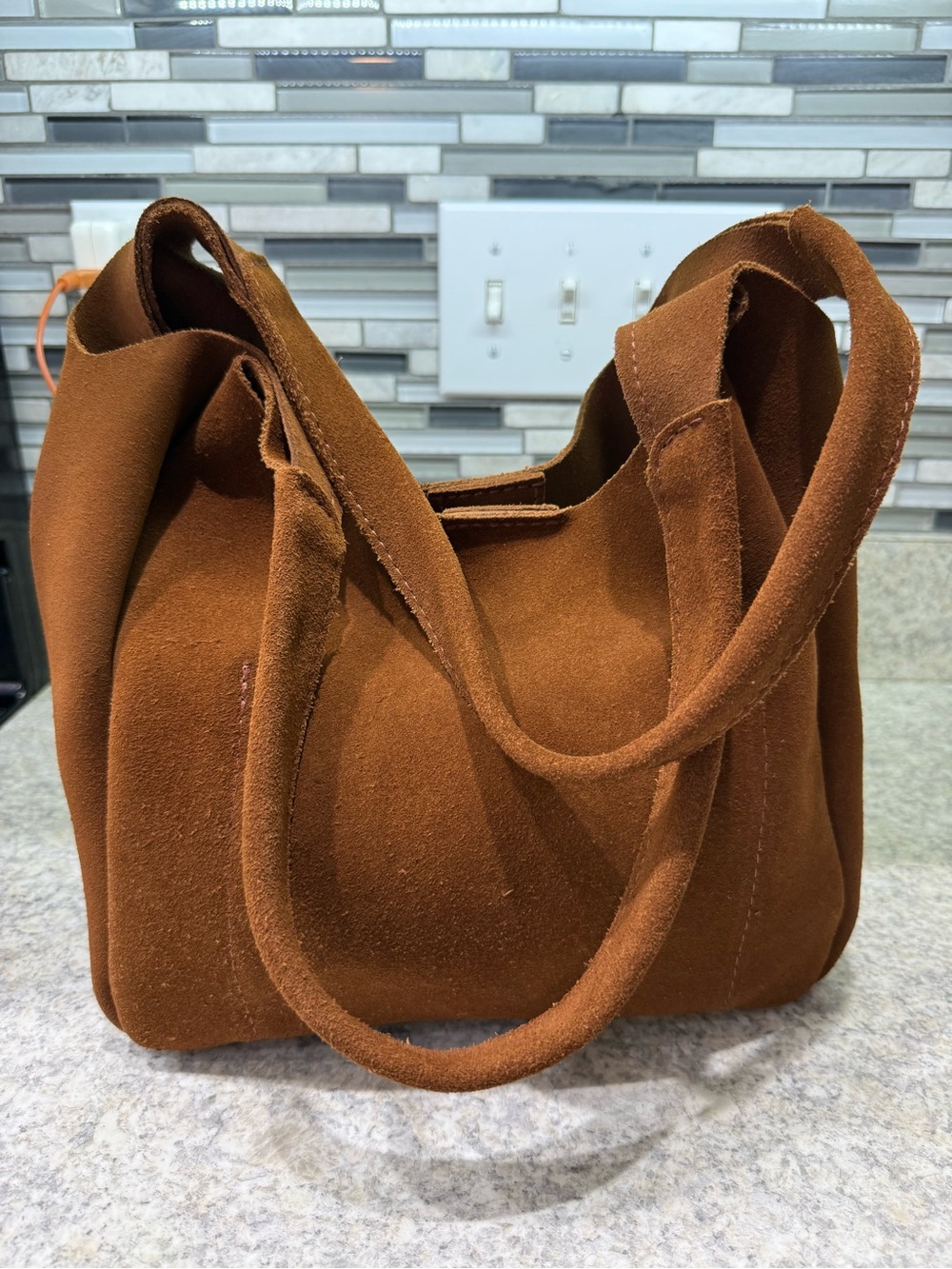 Portland Leather Jackson color, Madison bag. - Picture 2 of 3